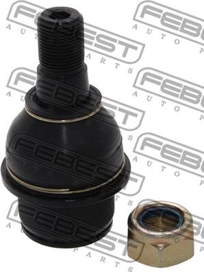 Febest 1620-209 - Нижній/верхній кульовий шарнір autodetail.com.ua