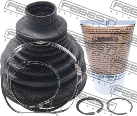 Febest 1715-Q5LHT - Гофрований кожух, приводний вал autodetail.com.ua