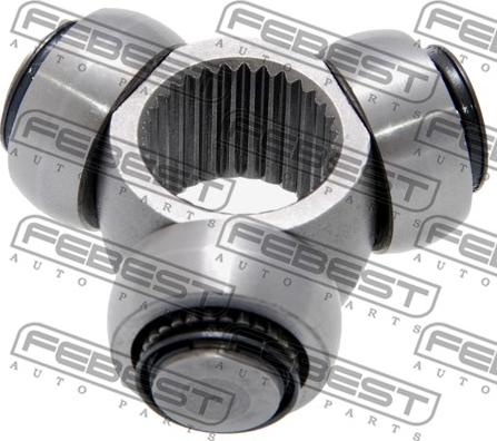 Febest 2416-MEG - Муфта з шипами, приводний вал autodetail.com.ua
