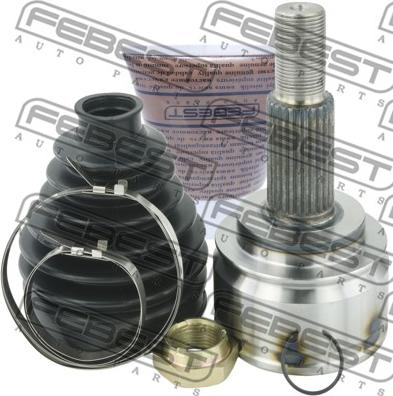 Febest 2410-KANGII - Комплект шарнірів, приводний вал autodetail.com.ua