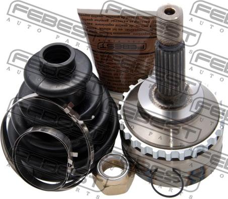 Febest 2410-LOGA26 - Комплект шарнірів, приводний вал autodetail.com.ua