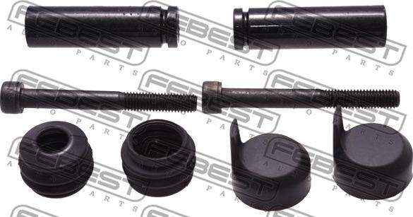 Febest 2575-BOXF - Комплект напрямних втулок, гальмівний супорт autodetail.com.ua