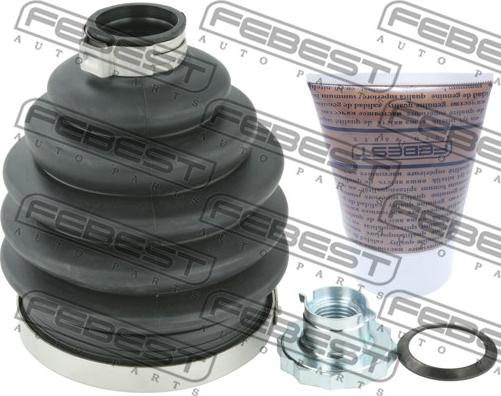 Febest 2317P-9N5 - Гофрований кожух, приводний вал autodetail.com.ua