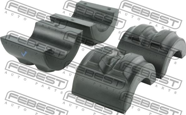 Febest BZSB-219F-KIT - Ремонтний комплект, підшипник стабілізатора autodetail.com.ua