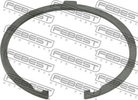 Febest CC-2-72X2 - Комплект для монтажу, гофрований кожух приводного вала autodetail.com.ua