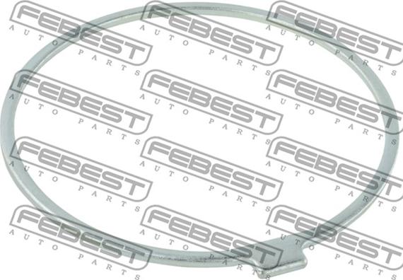 Febest TT-CLI012 - Комплект для монтажу, гофрований кожух приводного вала autodetail.com.ua
