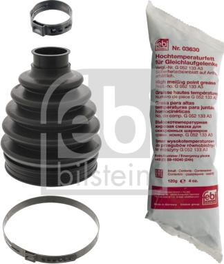 Febi Bilstein 48928 - Гофрований кожух, приводний вал autodetail.com.ua