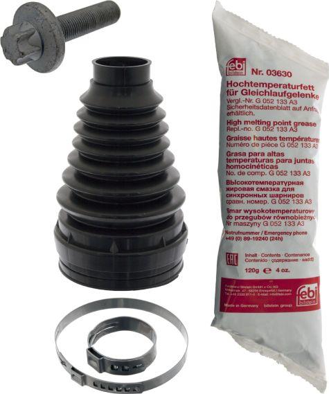 Febi Bilstein 100192 - Гофрований кожух, приводний вал autodetail.com.ua