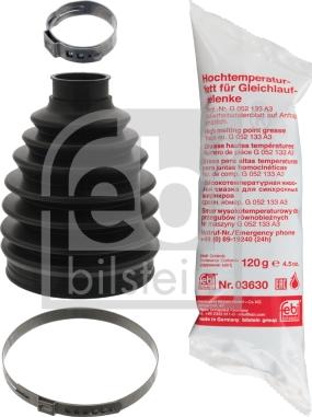 Febi Bilstein 100305 - Гофрований кожух, приводний вал autodetail.com.ua