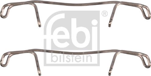 Febi Bilstein 181087 - Комплект приладдя, накладка дискового гальма autodetail.com.ua