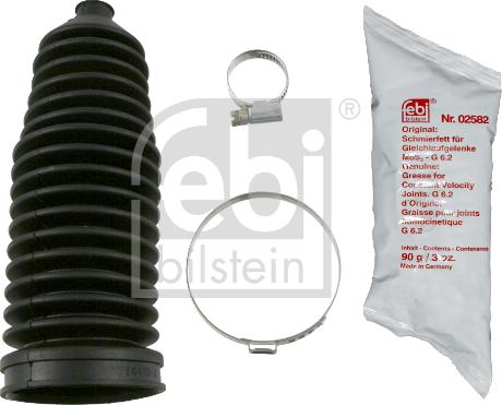 Febi Bilstein 18187 - Комплект гофрованих кожухів, механізм рульового керування autodetail.com.ua