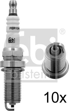 Febi Bilstein 13435 - Свічка запалювання autodetail.com.ua