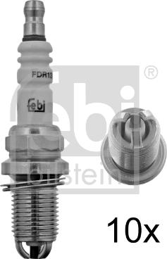 Febi Bilstein 13521 - Свічка запалювання autodetail.com.ua