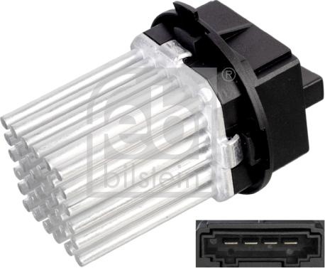 Febi Bilstein 176588 - Резистор, компресор салону autodetail.com.ua