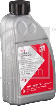 Febi Bilstein 170367 - Олива розподільної коробки autodetail.com.ua