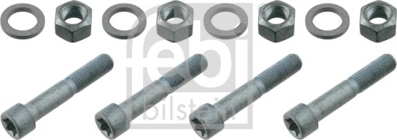 Febi Bilstein 31181 - Комплект для монтажу, шарнір поздовжнього вала autodetail.com.ua