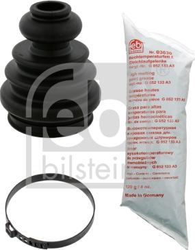 Febi Bilstein 38345 - Гофрований кожух, приводний вал autodetail.com.ua