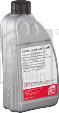 Febi Bilstein 29449 - Олива автоматичної КП autodetail.com.ua