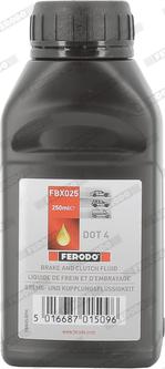 Ferodo FBX025 - Гальмівна рідина autodetail.com.ua