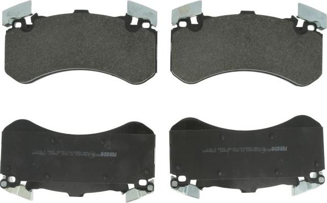 Ferodo FDB4468 - Комплект гальмівних накладок, дискове гальмо autodetail.com.ua