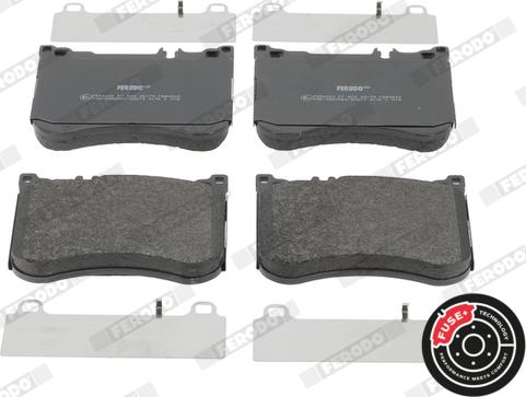 Ferodo FDB4800 - Комплект гальмівних накладок, дискове гальмо autodetail.com.ua