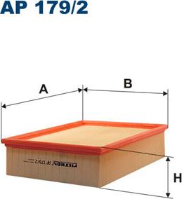 Filtron AP179/2 - Повітряний фільтр autodetail.com.ua