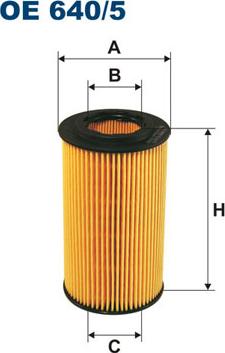 Filtron OE640/5 - Оливний фільтр autodetail.com.ua
