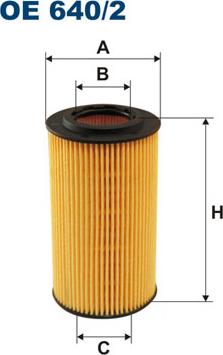 Filtron OE640/2 - Оливний фільтр autodetail.com.ua