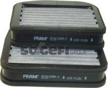 FRAM CFA11650-2 - Фільтр, повітря у салоні autodetail.com.ua