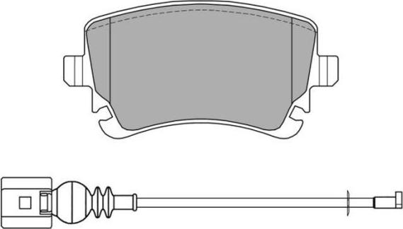 FREMAX FBP-1368 - Комплект гальмівних накладок, дискове гальмо autodetail.com.ua