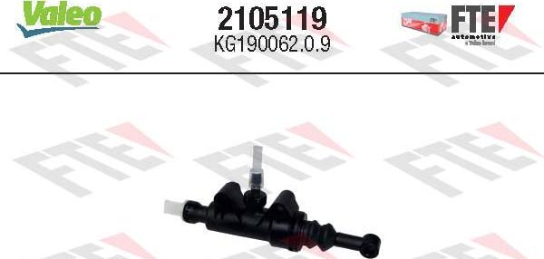 FTE 2105119 - Головний циліндр, зчеплення autodetail.com.ua