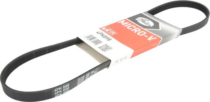 Gates 4PK898 - Поліклиновий ремінь autodetail.com.ua
