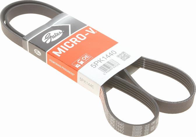 Gates 5PK1440 - Поліклиновий ремінь autodetail.com.ua