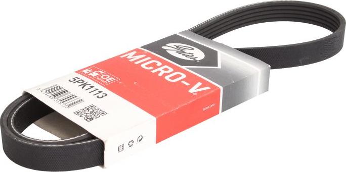 Gates 5PK1113 - Поліклиновий ремінь autodetail.com.ua