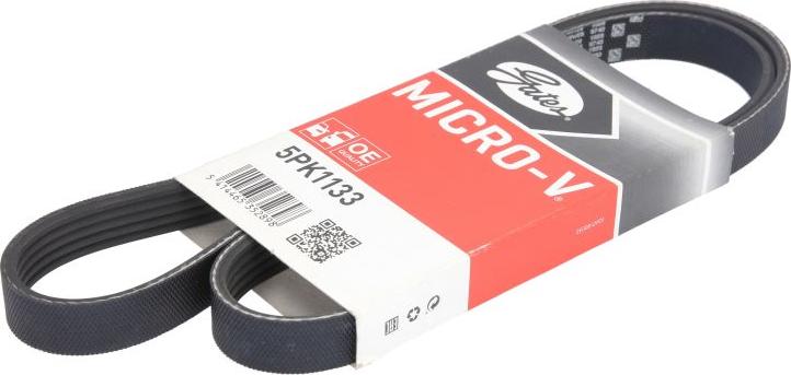 Gates 5PK1133 - Поліклиновий ремінь autodetail.com.ua