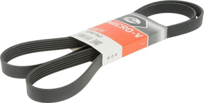 Gates 6PK1763 - Поліклиновий ремінь autodetail.com.ua