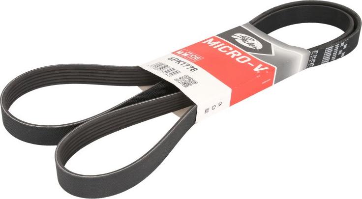 Gates 6PK1778 - Поліклиновий ремінь autodetail.com.ua