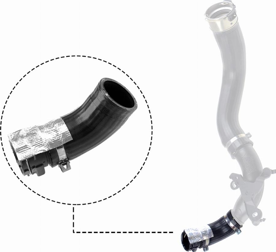 Gates 09-0540 - Шланг подачі наддувального повітря autodetail.com.ua
