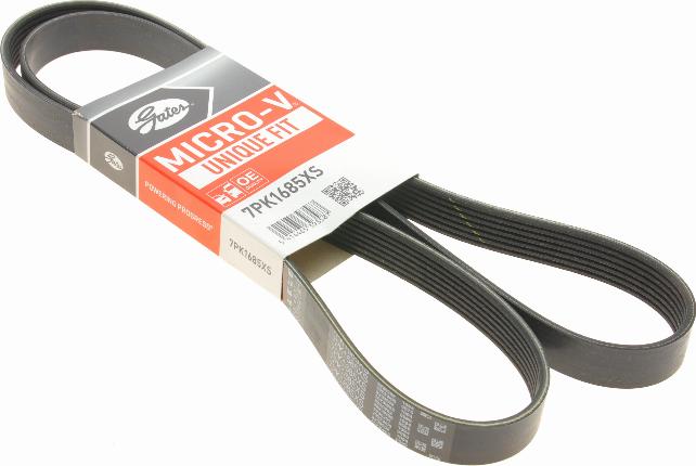 Gates 7PK1685XS - Поліклиновий ремінь autodetail.com.ua