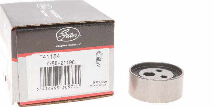 Gates T41154 - Натяжний ролик, зубчастий ремінь autodetail.com.ua