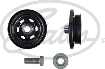 Gates TVD1089A - Шків, колінчатий вал autodetail.com.ua