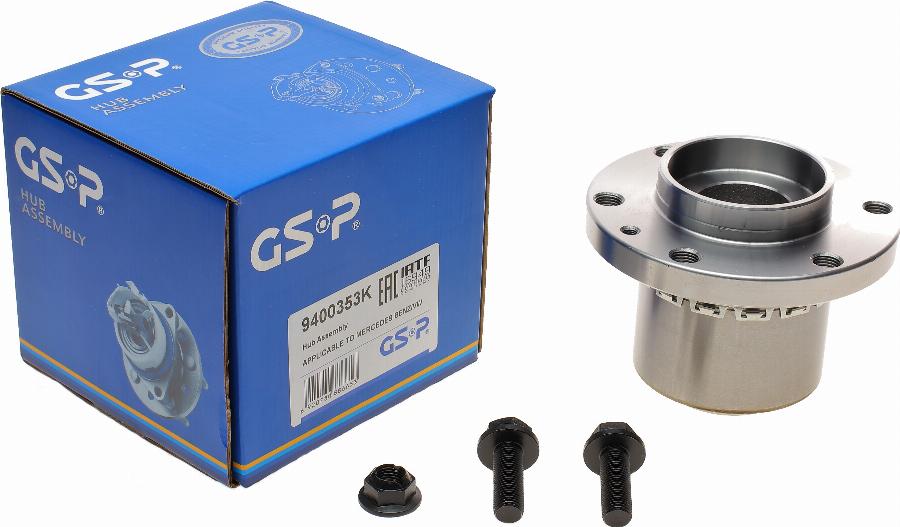 GSP 9400353K - Комплект колісних підшипників autodetail.com.ua
