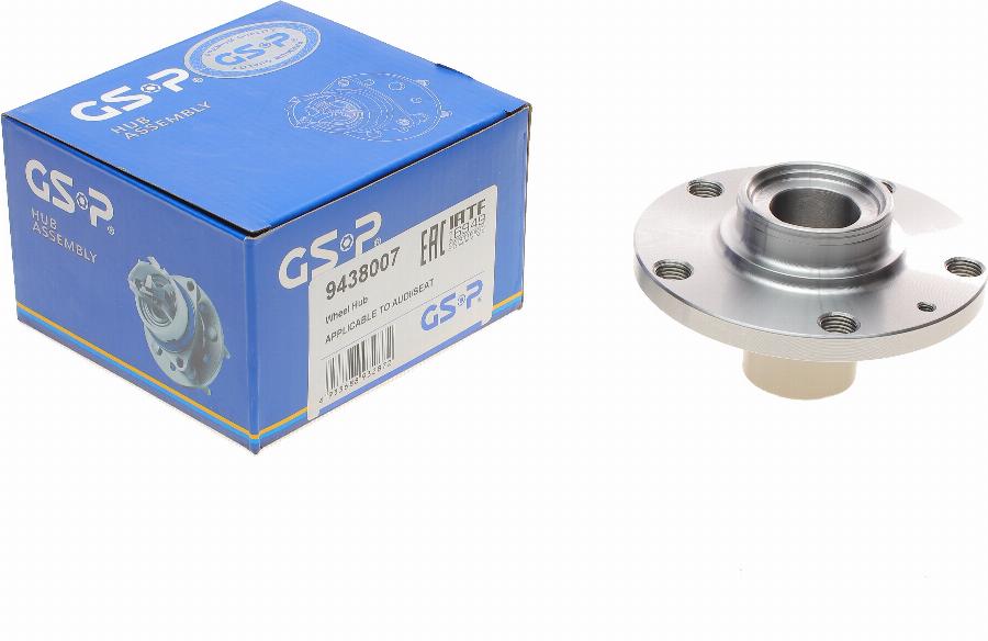 GSP 9438007 - Маточина колеса autodetail.com.ua