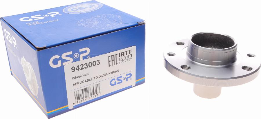 GSP 9423003 - Маточина колеса autodetail.com.ua