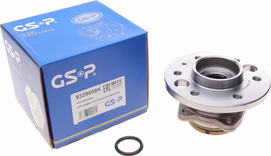 GSP 9329008K - Комплект колісних підшипників autodetail.com.ua