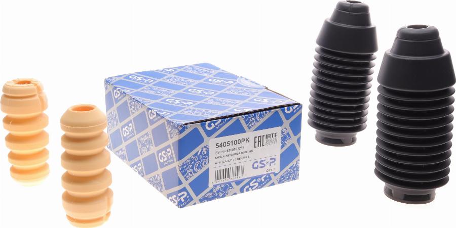 GSP 5405100PK - Комплект пилозахисних ковпаків, амортизатор autodetail.com.ua
