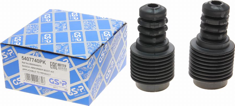 GSP 5407740PK - Комплект пилозахисних ковпаків, амортизатор autodetail.com.ua