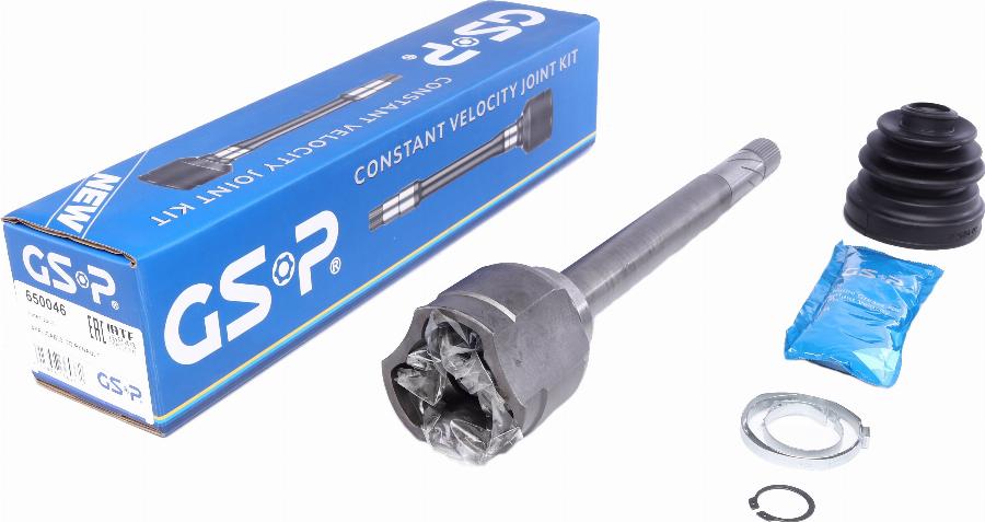GSP 650046 - Комплект шарнірів, приводний вал autodetail.com.ua