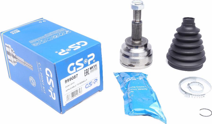 GSP 899087 - Комплект шарнірів, приводний вал autodetail.com.ua
