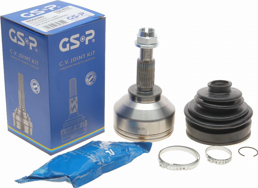 GSP 850080 - Комплект шарнірів, приводний вал autodetail.com.ua